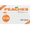 $100 PeachesBoutique.com and Store Gift Card^ Discount