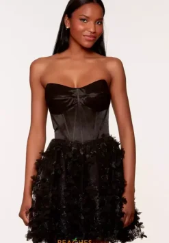 Back Zipper Lace One Piece Dress 3173^Alyce Best