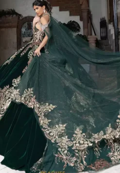 Cape Only. Dress Not Included.^Rachel Allan Quince Clearance