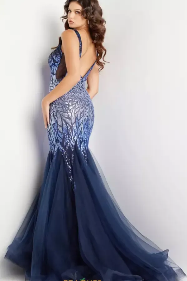 Long Mermaid Sequins Dress 38373^Jovani