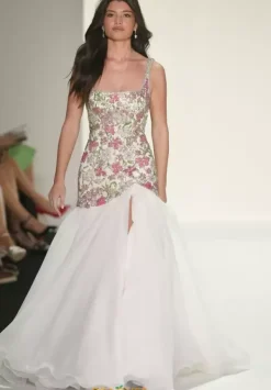 Mermaid Floral Print Dress 67175^Sherri Hill Online