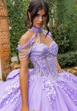 Necklace Only. Dress Not Included.^Rachel Allan Quince