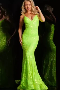 Open Back Fitted Dress 36656^Jovani Online