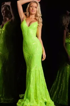 Open Back Fitted Dress 36656^Jovani Online