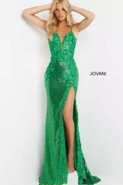 Open Back Fitted Sequins Dress 1012^Jovani Sale