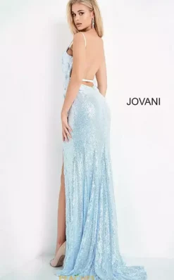 Open Back Fitted Sequins Dress 1012^Jovani Sale