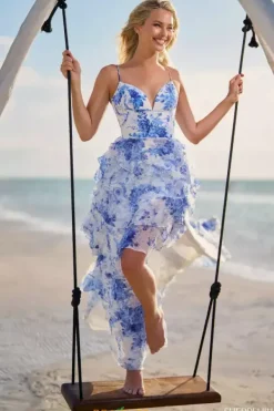 High Low Dress 56098^Sherri Hill Best