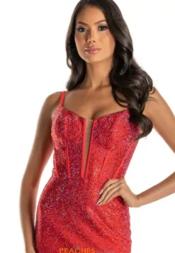 Short 55684^Sherri Hill Outlet