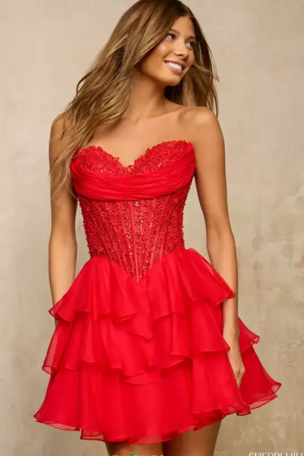 Short 57572^Sherri Hill Sale