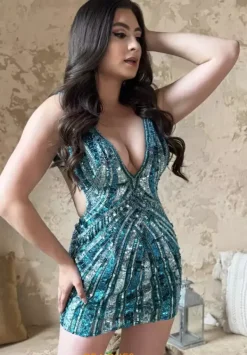 Short 56723^Sherri Hill Outlet