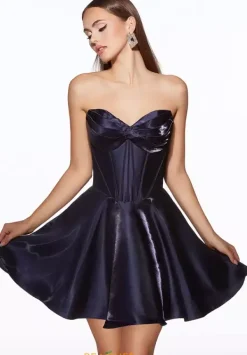 Short A Line Strapless Dress 30058^Alyce Clearance