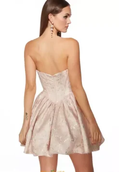 Short Scoop Neckline Dress 3007^Alyce Sale