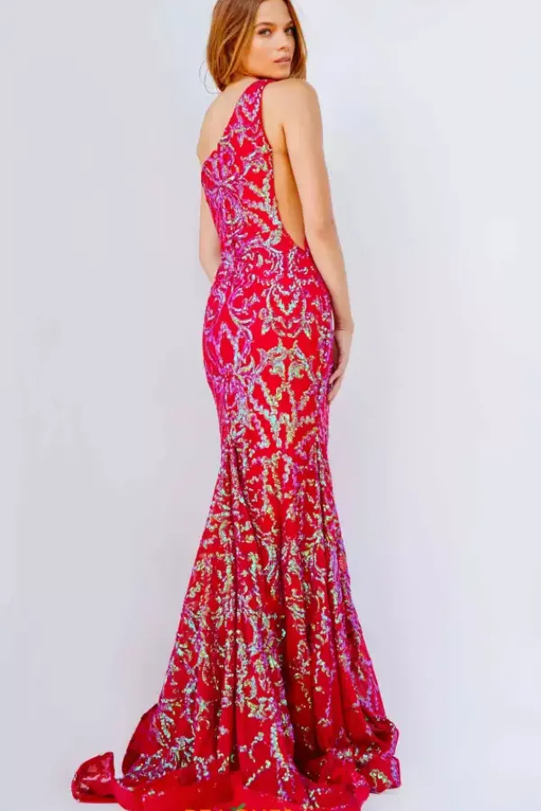 Single Shoulder Fitted Dress 22538^Jovani Discount