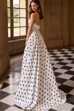 Strapless Long A Line Dress 57764^Sherri Hill Clearance