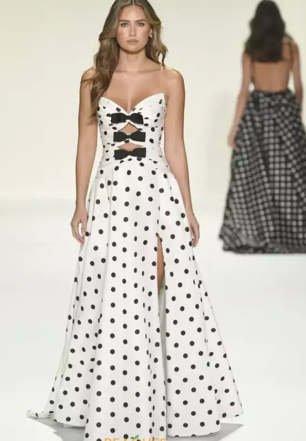 Strapless Long A Line Dress 57764^Sherri Hill Clearance