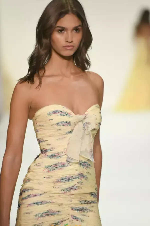 Strapless Maid Long Dress 57865^Sherri Hill Clearance