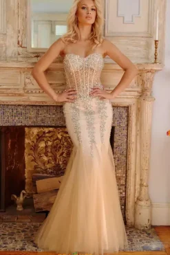 Strapless Mermaid Dress 5908^Jovani New