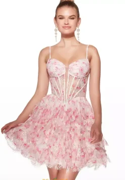 Sweetheart Neckline Short Dress 30009^Alyce Outlet