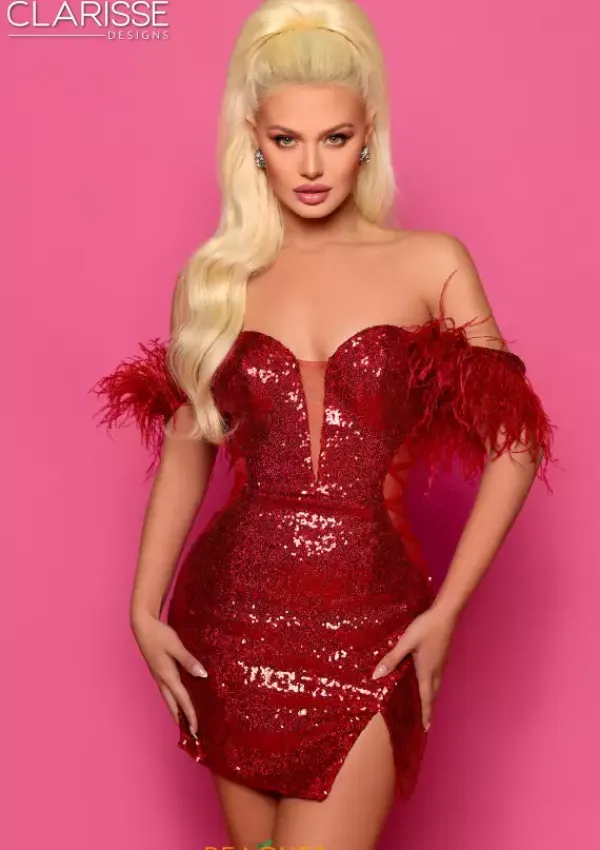 Sweetheart Off The Shoulder Dress 30312^Clarisse New