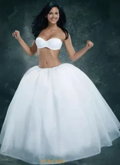 Tulle floor length Full Cinderella Slip^ Best